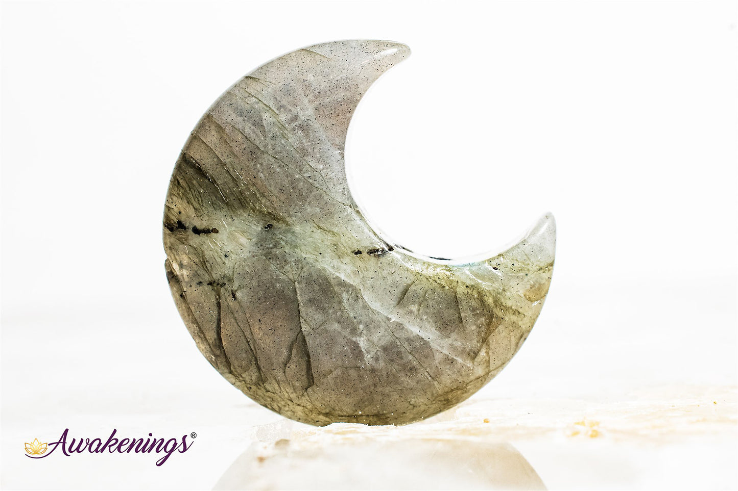 Labradorite Moon-Medium