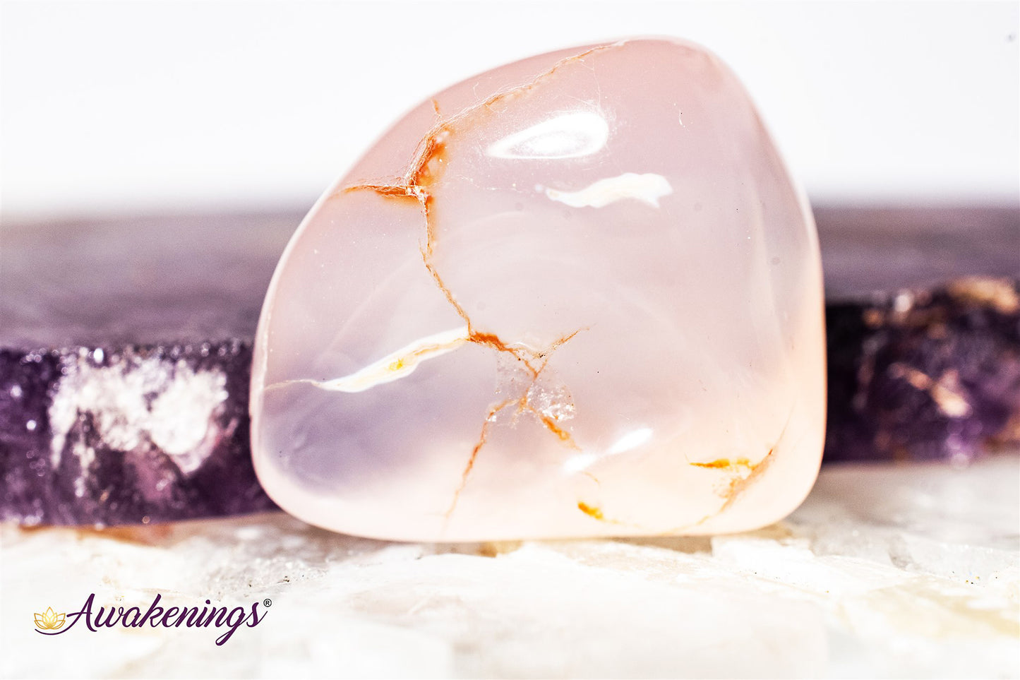 Pink Chalcedony - Tumbled