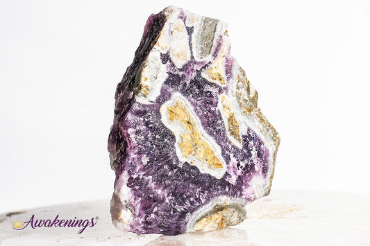 Chevron/Dream Amethyst Large-Rough Raw Natural