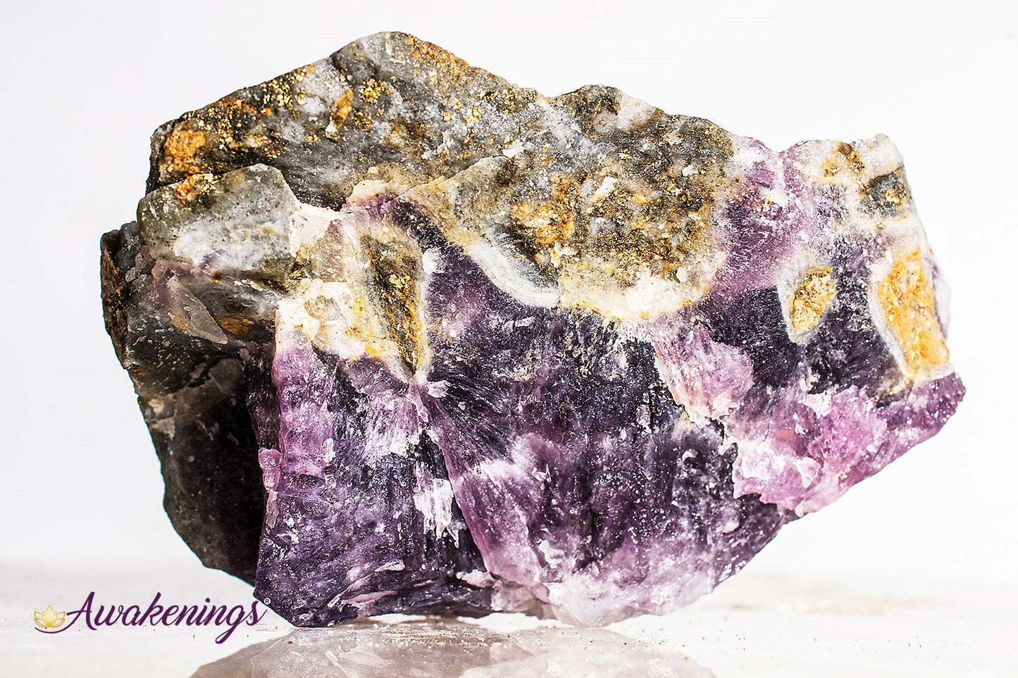 Chevron/Dream Amethyst Large-Rough Raw Natural