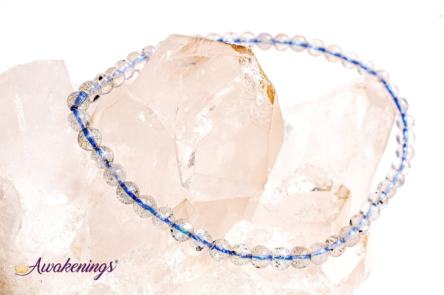 Blue Labradorite Bracelet-4mm