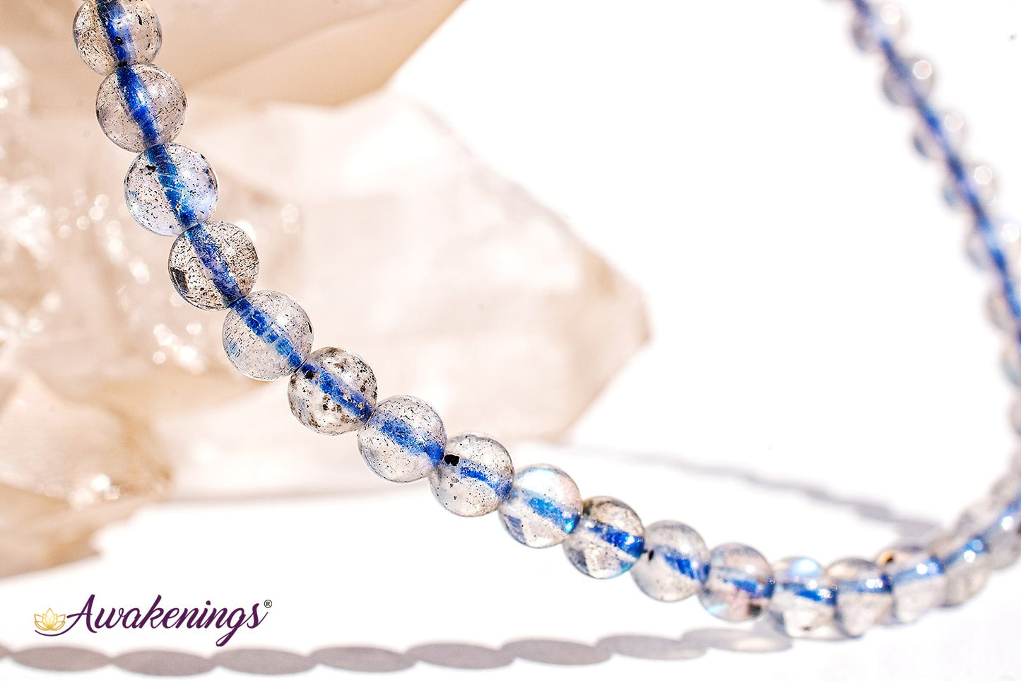 Blue Labradorite Bracelet-4mm