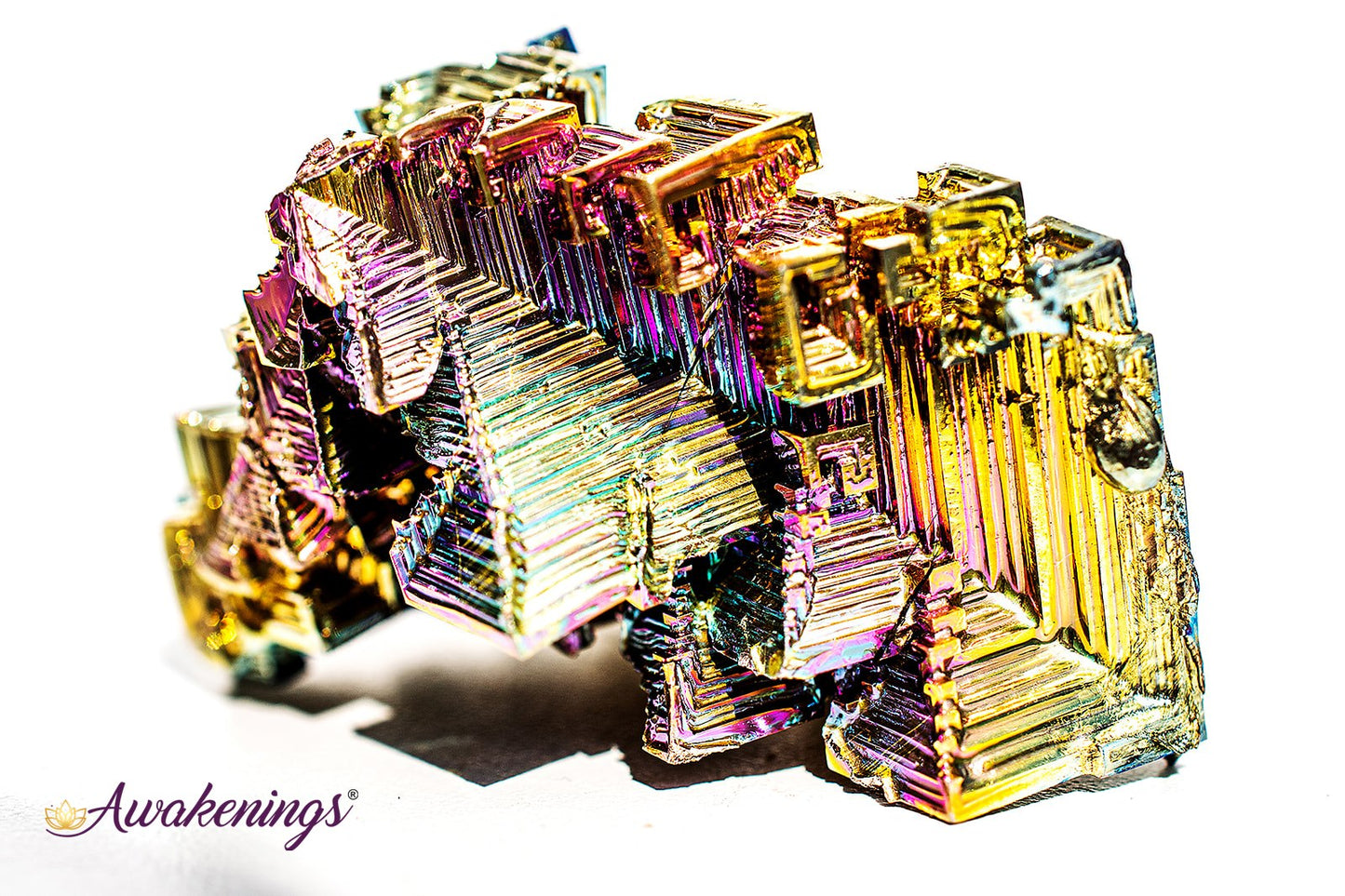 Bismuth Rough Raw Natural- Medium