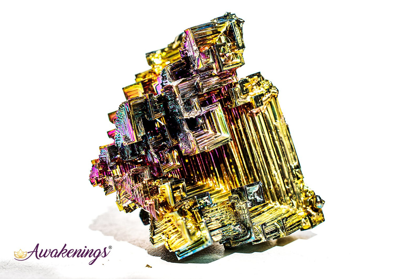 Bismuth Rough Raw Natural- Medium