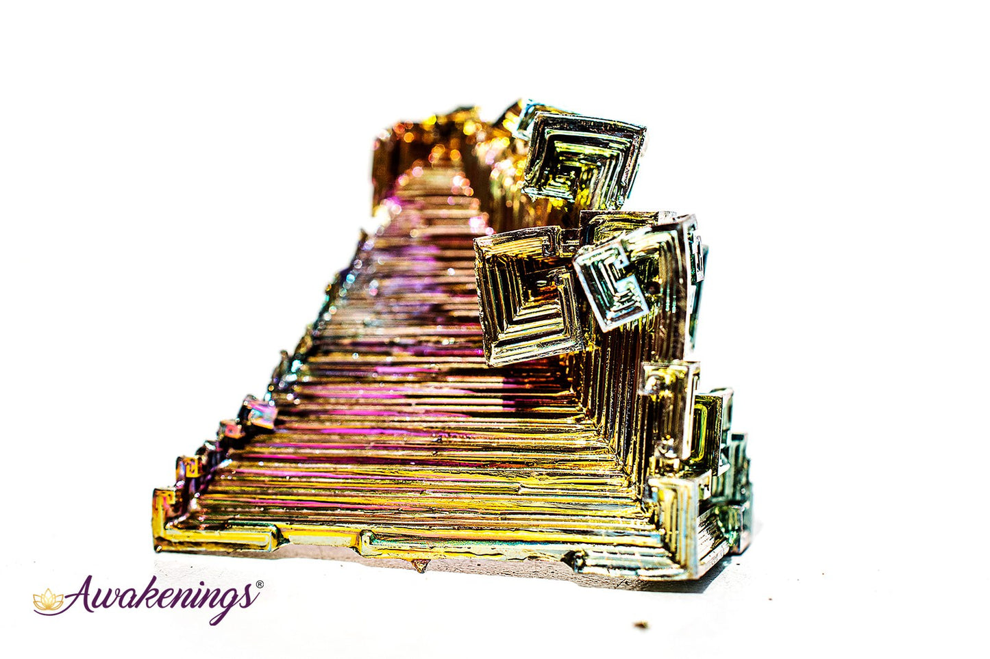 Bismuth Rough Raw Natural- Medium